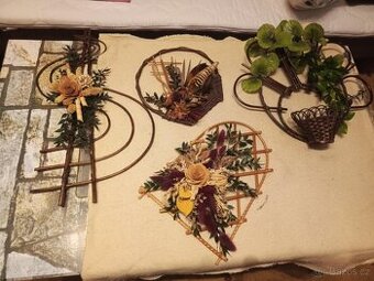 vánoční dekorace - viz foto- cena za celek