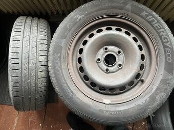 Sada ocelových disků 5x112 + letní pneu Hankook 195/65/15