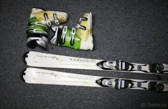dámske lyže Rossignol 154 cm , drevene jadro