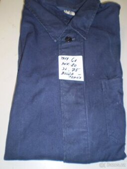 montérky - pracovní blůzy - výprodej -  výběr - 3 ks