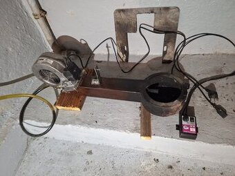 Hořák na vyjet olej