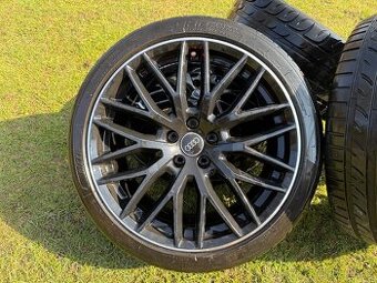 Alu  Originální Audi disky R19  + pneumatiky Riken 2023