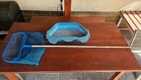 Vanička na nohy k bazénu + síťka s násadou na čištění bazénu