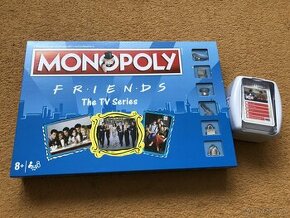 Hry "Přátelé" - monopoly a karty otázky