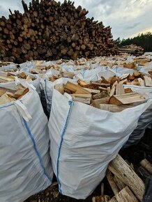 Měkké štípané palivové dřevo 1.000 Kč/PRMS- SUCHÉ
