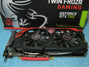 Herní Grafika MSI N760 TF 2GD5/OC GDDR5 128bit