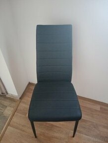 Nové  4x Židle  Černá