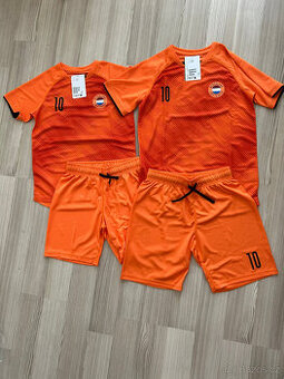 2x Fotbalový dres Holandsko H&M, v. 134/140 a 146/152 NOVÝ