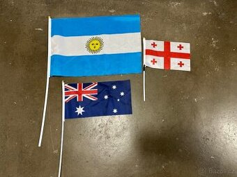 Vlaječky - Argentina, Gruzie, Austrálie