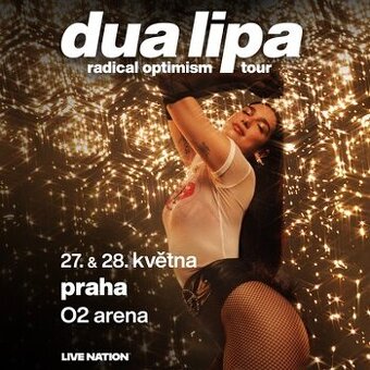 Dua Lipa Praha 28.5.