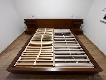 Postel IKEA MALM hnědá