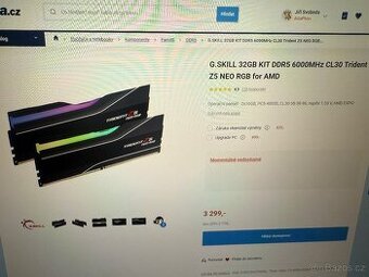G. SKILL 32GB DDR5 6000MHZ CL30