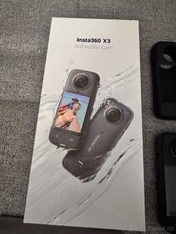 Akční kamera insta360 x3 komplet balení