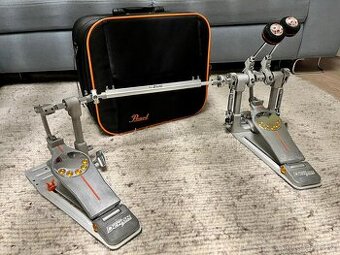 Pearl P-3002D Eliminator Demon Double Pedal (dvojitý pedál) - 1