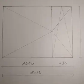 Použitá plastová okna (dva kusy)