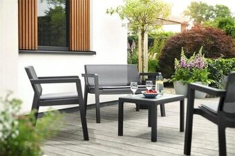 Zahradní sestava antracit KETER PATIO-nová