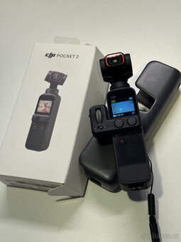 DJI Pocket 2 kompaktní kamera s dalším příslušenstvím