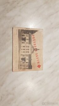 Prodám publikaci Průvodce Brnem, vydanou v roce 1941 - 1