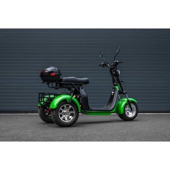Elektro tříkolka Leramotors C5, 2000W, zelená