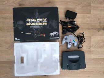 Nintendo 64 Star Wars Racer Limited Edition v originální kra