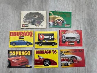 Katalógy Bburago 1:18. 1:43