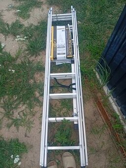 Drabest DW3 home 3x8 multifunkční hliníkový žebřík