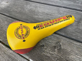 Selle San Marco Author legendární vyšívané sedlo MTB retro