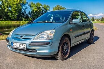 Honda Civic 1,6 V-Tec 81kW velice zachovalá