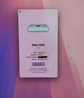 Mac mini M2, 16GB RAM, 512GB SSD