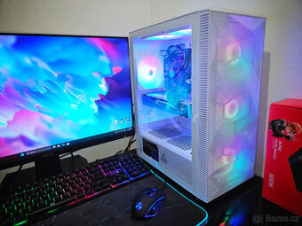 🔥 Herní PC i5|RX580|16GB RAM|1TB SSD|6xRGB|WiFi+BT|W11