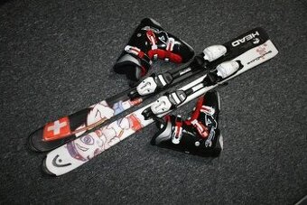 lyže Head 117 cm , lyžaky Nordica