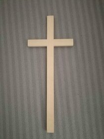 KŘÍŽ DŘEVĚNÝ 40 x 16 CM