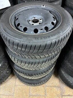 Zimní pneu + plechový disk Škoda Fabia, cena za 1ks