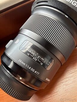 Sigma Art 24 mm f/1,4 pro NIKON
