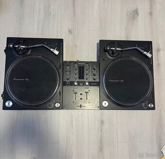 Pioneer plx turntable dj set