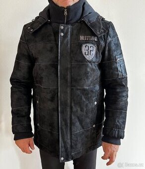 Prodám zimní koženou bundu Mustang