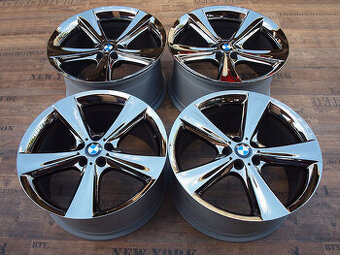 21" Alu kola = 5x120 = BMW X5 E70 F15 X6 E71 = MIDNIGHT CHR
