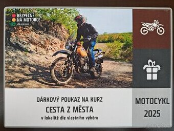 Dárkový poukaz- "Cesta z města"