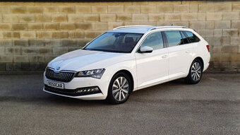 Superb combi 2.0TDI 110kW-TZ-nízké KM-1.maj-koupČR-NEHAV-DPH