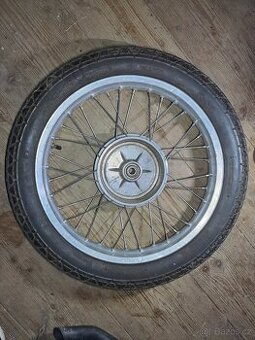 Jawa ČZ kolo ráfek 18" s pneu 3,50-18