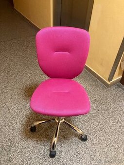 Ruzova detska zidle - 1