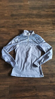 Dívčí triko sportovní druhá vrstva fialové Decathlon XS