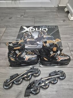 Chlapecké brusle 2v1 vel. 35-38