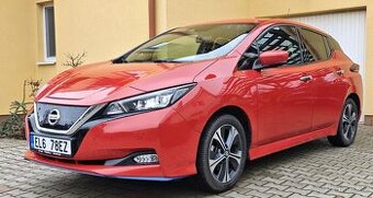 Nissan Leaf 62 kWh 218 koní tažné +DPH, výborný stav