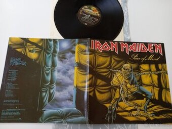 IRON MAIDEN „Piece of Mind“/EMI 1983/rozkl. obal ,top stav =