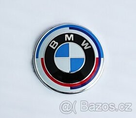 BMW přední i zadní znak 50th Anniversary 82mm, 3pin