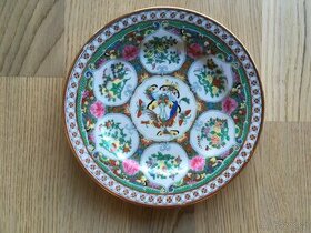 Dekorativní talíř - Čína Japonsko - malovaný, zlacený