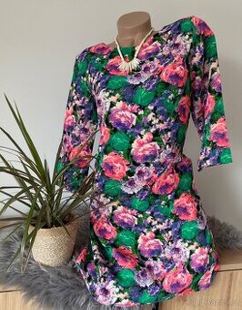 Dámské květinové šaty River Island vel.36/38