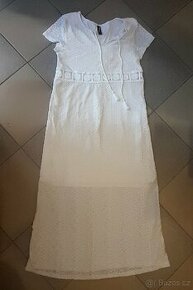 Dlouhé Bílé šaty - 1