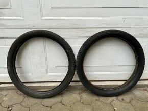 Původní pneu Barum 2,5x19 a 2,75x19